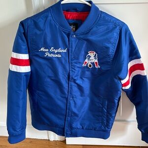 New England Patriots Blue Starter Jacket Kids 14/16